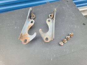 53420-14050 Toyota 82-85 Celica / Supra Hood Hinges - Blue Pair Ra64 Ra65 Ma61 53420-14050 Toyota 82-85 Celica / Supra Hood Hinges - Blue Pair Ra64 Ra65 Ma61