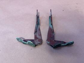 5342014081 Toyota Supra Mk3 Hood Bonnet Hinge Pair Oem 85k Miles