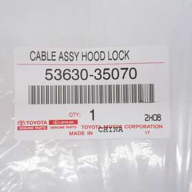 53630-35070 Toyota Genuine Oem Hood Lock Latch Release Cable 2003-2009 4runner