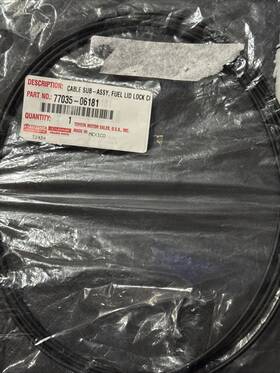 Toyota 77035-06181 Oem Hood Release Cable 2012-2017 Camry