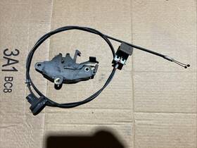 Toyota 93-98 T100 Hood Latch With Cable Lever Tan Used