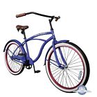 Up-99083-bikie-cycle-california-blue-brown-black United Pacific New Blue