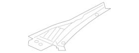 17b-819-403-a-9b9 Volkswagen Genuine Cowl Grille
