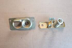 175823507 Volkswagon Nice Oem Vw Volkswagen Mk1 Rabbit Golf Gti Cabriolet Front Hood Latch Set