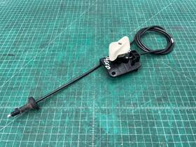 31297825 Volvo 11-18 S60 V60 Hood Release Cable And Handle Beige Oem