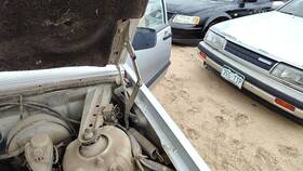 35286772 Volvo 1985-1992 740 Driver Left Hood Hinge Assembly Oem Silver