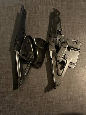 8686 West Coast Classics New 65 -66 Ford Mustang Hood Hinges