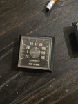 Thermometer Vintage Antique Car Auto Nos Gauge Chevy Ford Hot Rod Black. Fixed Price $60.00.
