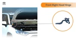 2014-2016 Toyota Corolla Front Right Hood Hinge 53410-02220 New Aftermarket. Fixed Price $9.99.