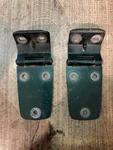 99 Jeep Wrangler Tj Hood Hinge Set Pair Green. Fixed Price $19.99.