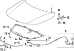 Genuine Honda Release Cable 74131-30A-A01. Fixed Price $8.53.