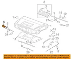 Gm Oem 03-09 H2 Hood Grille Components-check Cable Spring 15098109. Fixed Price $34.35.