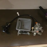 05-15 Toyota Tacoma Extended Cab Right Passenger Rear Suicide Door Latch Set. Fixed Price $80.00.