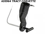 1963-1966 Corvette Hood Release Cable Gm 3820887 Correct Knob Bracket Air Cd. Fixed Price $104.00.