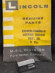 Nos 1960 Mercury Monterey Montclair Comet Hood Emblem Letter Nameplate. Fixed Price $33.24.