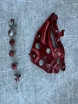 2005 Chrysler Crossfire Front Hood Hinge W/ Bolts Left Side - Red Oem. Fixed Price $53.73.