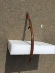 1949 1952 Chevy Hood Front Trim Molding Original Gm Center Seam Moulding Nose. Fixed Price $110.00.