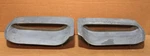 Pair Oem Ford 1971-1973 Mustang Nasa Hood Scoops Mach Ram. Fixed Price $99.99.