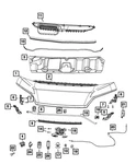 Genuine Mopar Hood Latch 68542775AA. Fixed Price $45.63.