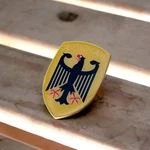 Deutschland Hood Crest Vw Split Oval Bug Heb Beetle Vintage Classic Type 1 Badge. Fixed Price $87.44.