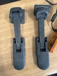 2003-2009 Hummer H2 Front Left & Right Hood Bonnet Latch Lock Strap Support Set. Fixed Price $40.00.