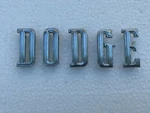 New Mopar Reproduction 1966 Coronet Charger "dodge" Hood Letter Set. Fixed Price $95.00.