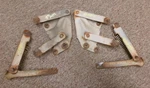 1949 1950 1951 Mercury Car Hood Hinges Set Original Sedan Convertible Wagon. Fixed Price $399.00.