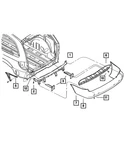 Genuine Mopar Hex Nut-coned Washer And 6100051. Fixed Price $7.94.