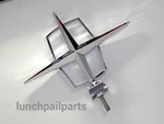 Rare Nos Hood Ornament Lincoln Continental Convertible Cabriolet Coupe Sedan 462. Fixed Price $499.00.