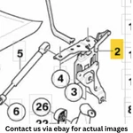 2009 Bmw X5 Hood Hinges L+r Used Oem. Fixed Price $599.99.