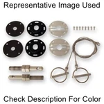 Scott Drake S1MS-16892-K Hood Pin Kit Billet Aluminum Ford Mustang 64-73. Fixed Price $131.99.
