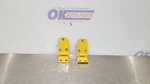 04 Jeep Wrangler Tj Hood Hinge Set Pair Yellow. Fixed Price $46.96.