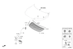 Genuine New Bumper-t/gate Overslam Suits Hyundai Ioniq 5 Dynamiq 2022-ONWARDS. Fixed Price $40.97.
