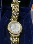 Ladies Charles Hubert Watchparis 6619-GM Rare Retired Velvet Box Pristine!!. Fixed Price $550.00.