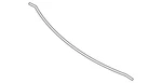 Genuine Nissan Cowl Cover Seal 66830-3TA1A. Fixed Price $17.70.