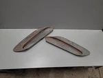 1970 - 1974 Mopar Plymouth Barracuda Bulge Hood Scoops. Fixed Price $175.00.