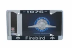 1976 Pontiac Firebird Chrome License Plate Frame With 4 Hole Mount. Fixed Price $18.95.