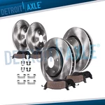 11.91" Front 11.06" Rear Brake Rotors Pads For Deville Bonneville Riviera Aurora. Fixed Price $162.84.
