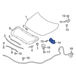 For Nissan Altima 2019-2025 656016CA0A Front Hood Latch. Fixed Price $103.63.