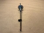 Jaguar Xke E-type Bonnet Release Handle Rod Assembly Chrome Lh Oem. Fixed Price $104.99.