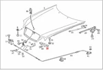 Genuine Mercedes A208 C208 Clk Convertible Seal 2088870198. Fixed Price $11.46.