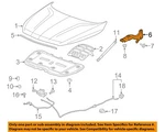 Gm Oem 18-24 Enclave Hood Components-hinge 23432758. Fixed Price $82.16.