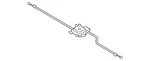 Genuine Audi Release Cable 8W0-823-531-C. Fixed Price $44.69.