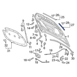 For Volkswagen Gti 2015-2021 5G0823709A Front Hood Seal. Fixed Price $103.45.