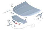 Mercedes-benz Gla H247 Engine Hood Upper Part Latch A2478800160. Fixed Price $35.54.