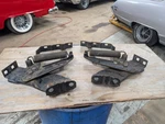 1967 1970 Eldorado Nice Set Hood Hinges Cadillac 1968 1969. Fixed Price $250.00.