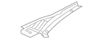 Genuine Volkswagen Cowl Grille 17B-819-403-A-9B9. Fixed Price $161.25.