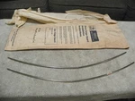 70-71-72 Amc Gremlin Nos Door Edge Guards. Fixed Price $49.95.