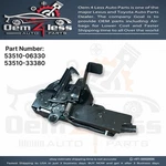 Toyota Camry Hood Latch Lock Assembly 2024 Oem 53510-06330 / 53510-33380. Fixed Price $79.00.