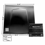 New Goodmark Steel Stock Flat Hood With Hinges Fits Ford Bronco GMK315020066. Fixed Price $1043.74.